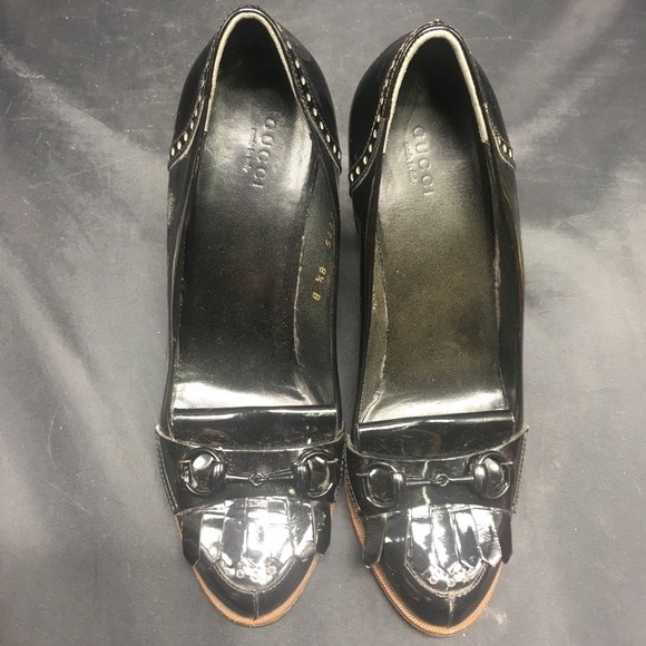 Gucci Black Leather Pumps - Picture 5 of 13